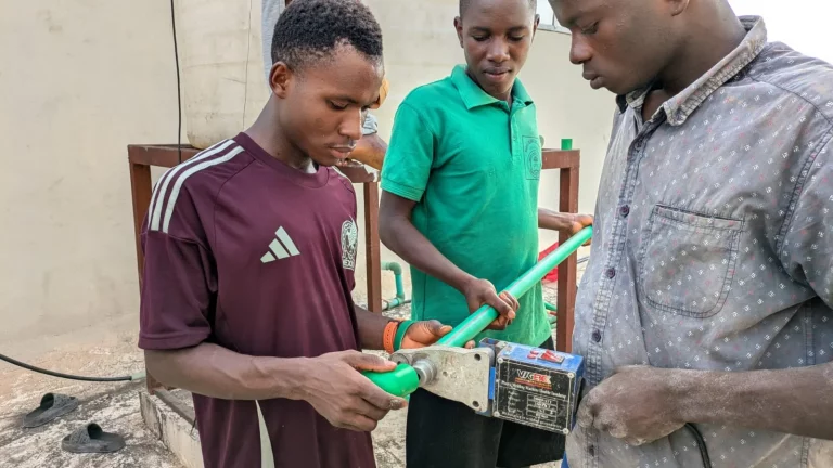 Photo from From Sierra Leone: Plumbing, a Restored Well, and Bunk Beds for Our Kids
