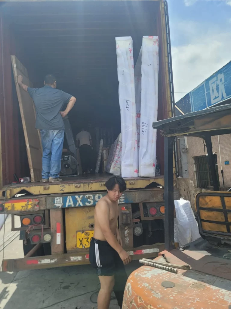 Photo from A Container Bound for Home: Loading Hope in China