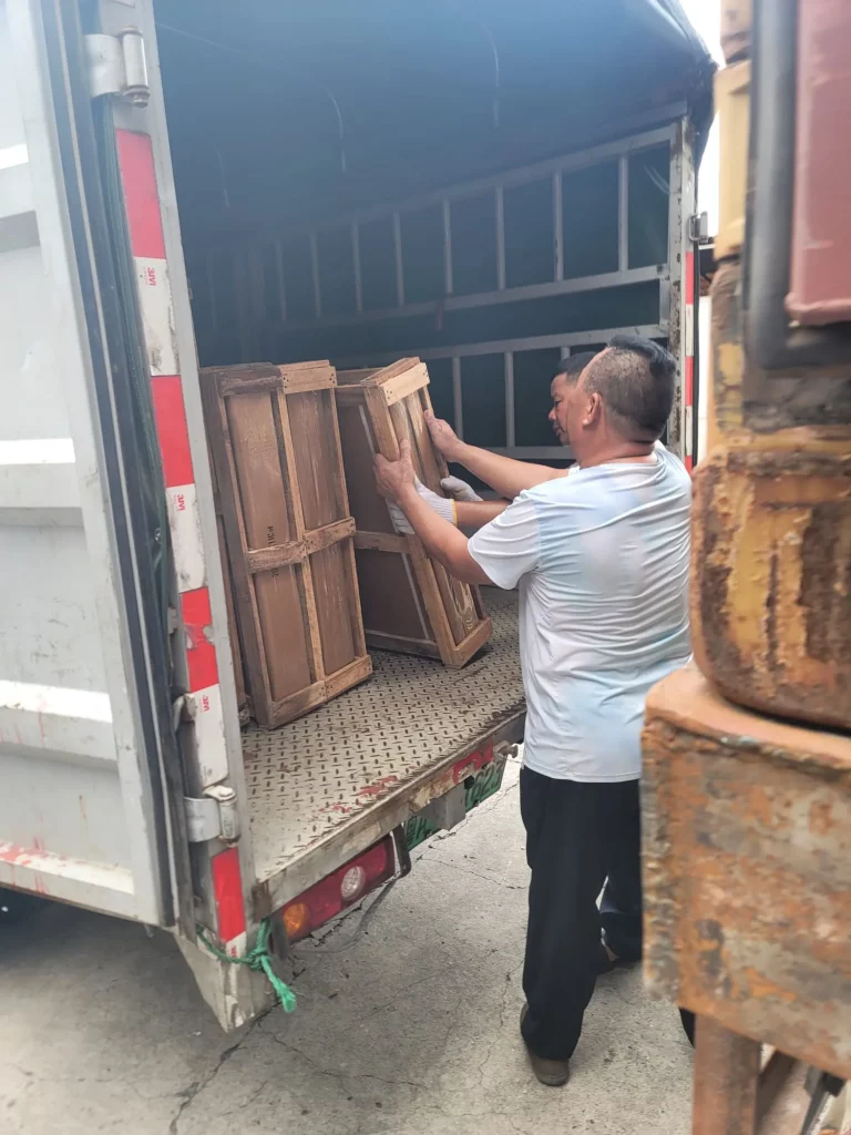 Photo from A Container Bound for Home: Loading Hope in China