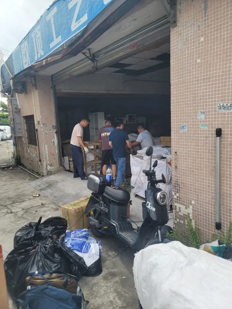 Photo from A Container Bound for Home: Loading Hope in China